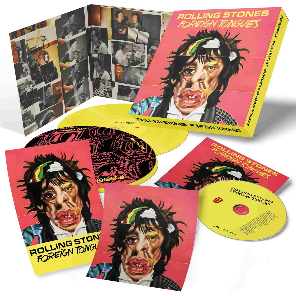 Foreign Tongues Ltd. Yellow LP + BluRay Boxset