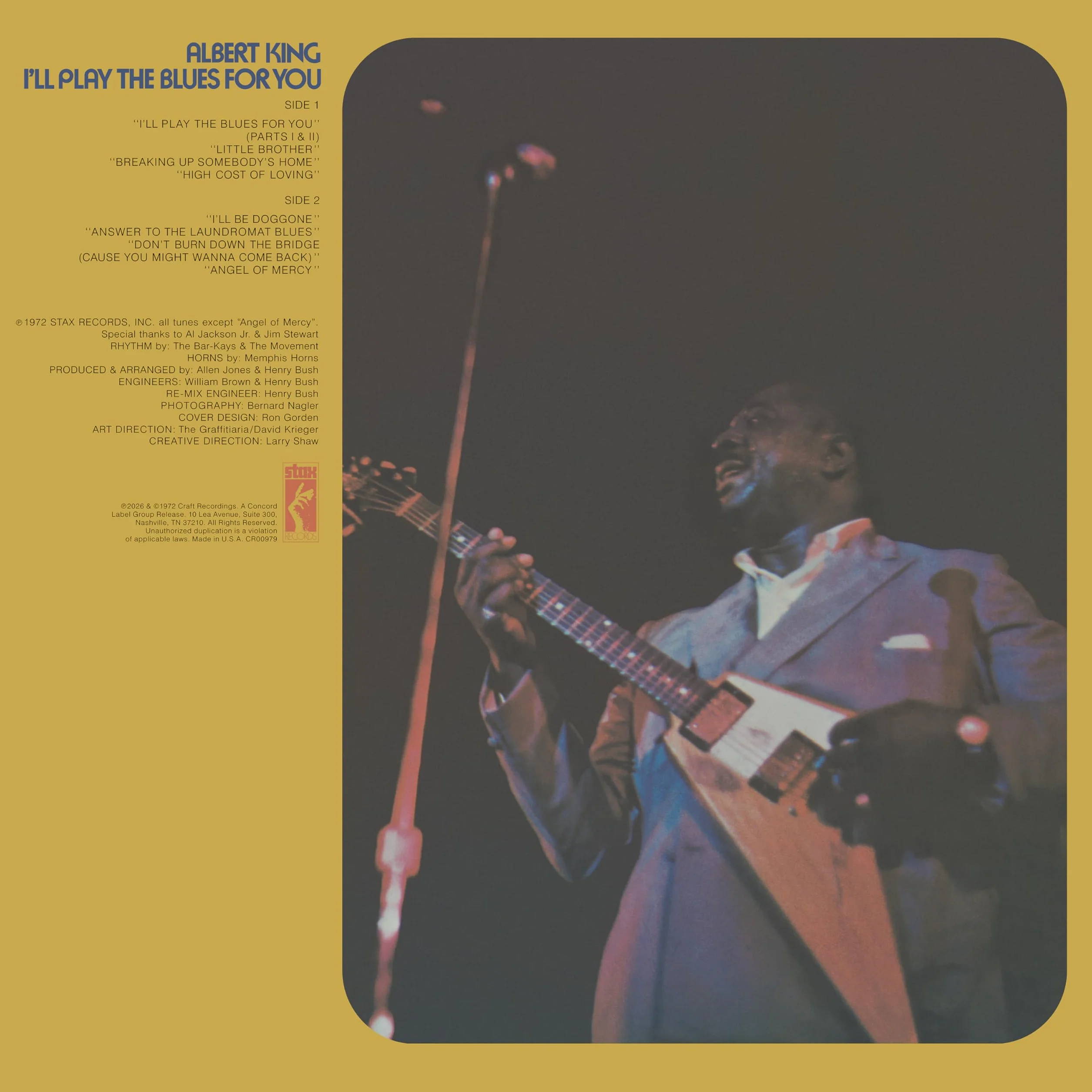 I'll Play The Blues For You (Bluesville/Acoustic Sound Series LP)