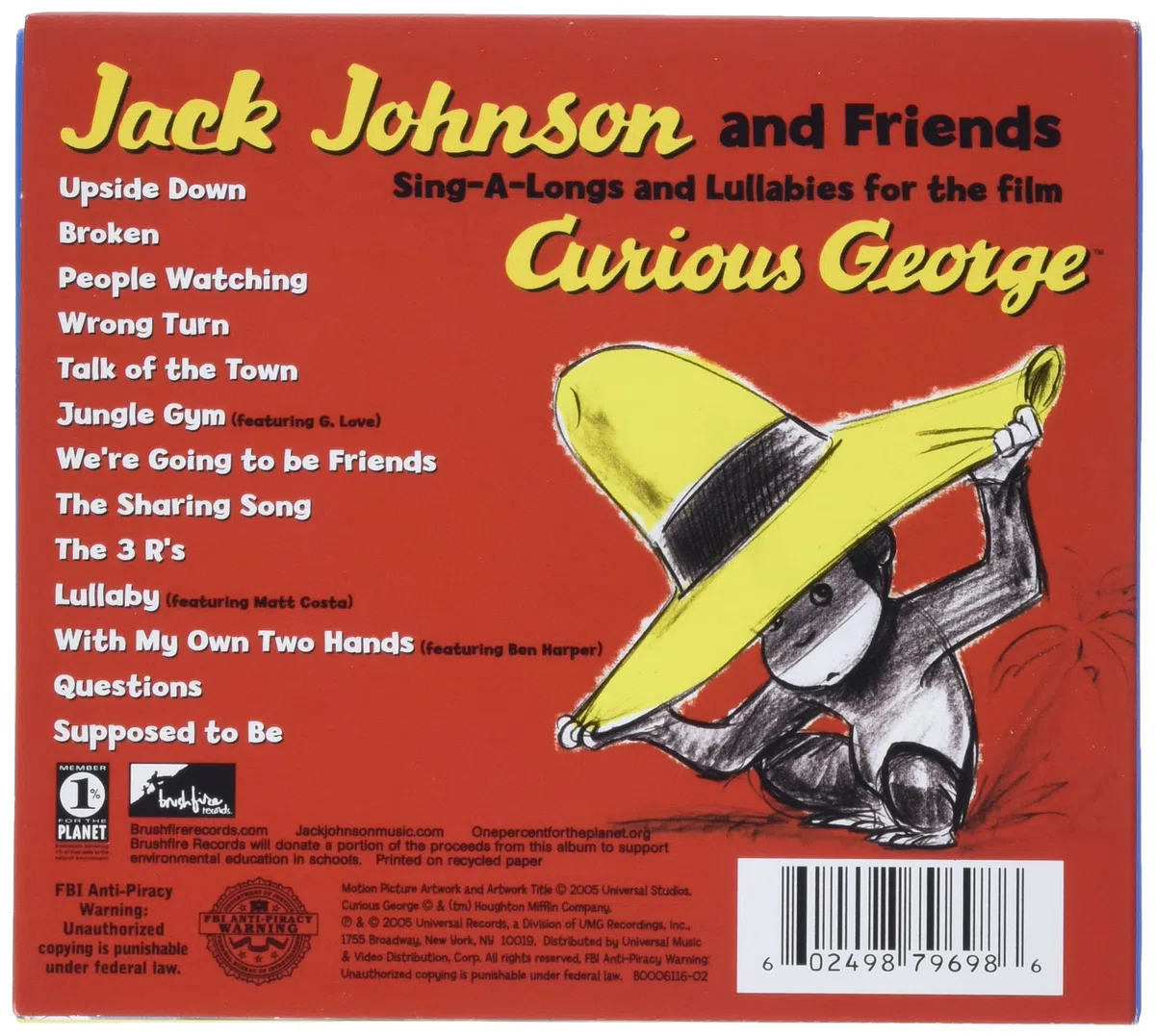 Sing-A-Longs & Lullabies for the Film Curious George