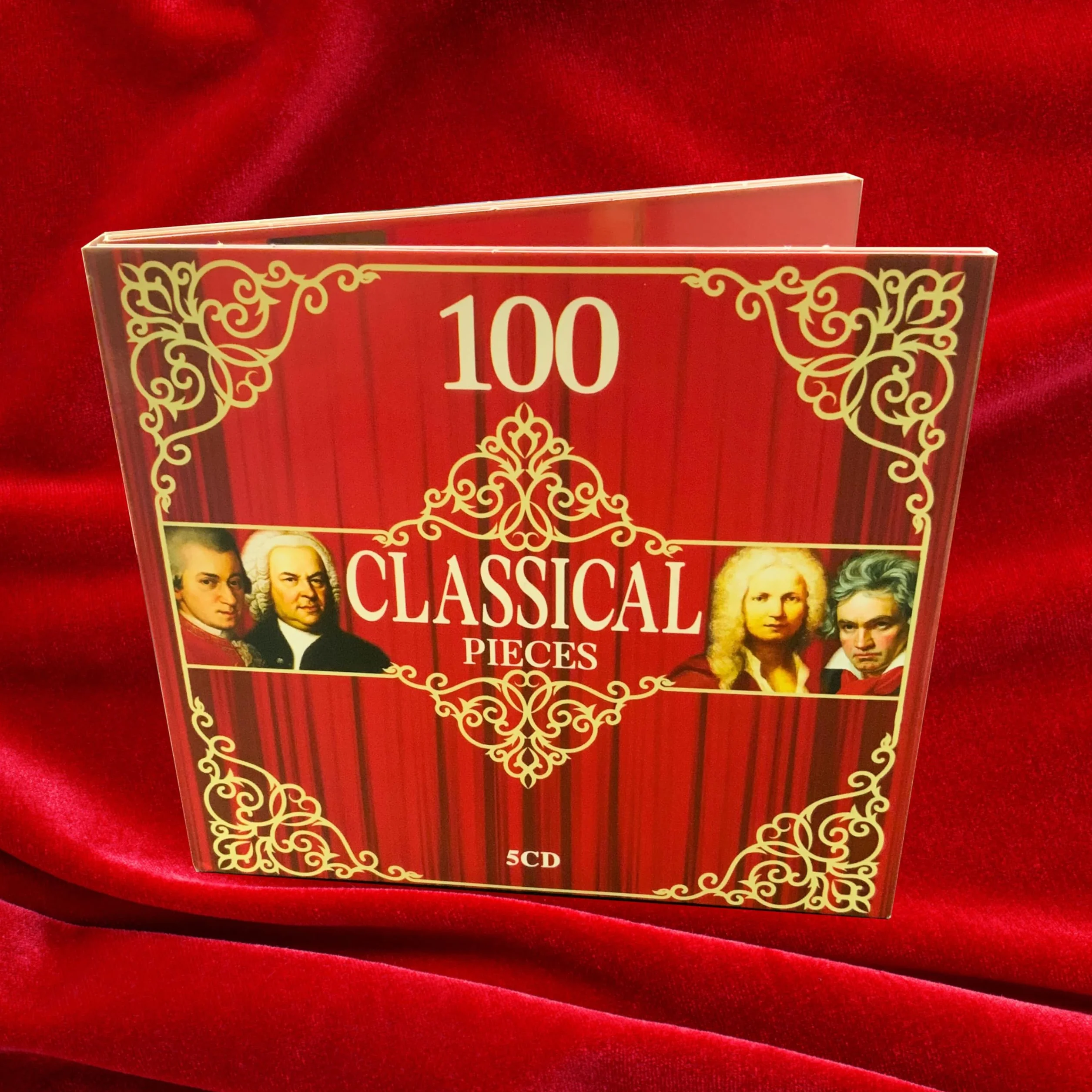 100 Klassische Musikstücke, Barock, Klassik, Romantik, Klavier- und Streichermusik, Mozart, Chopin, Bach