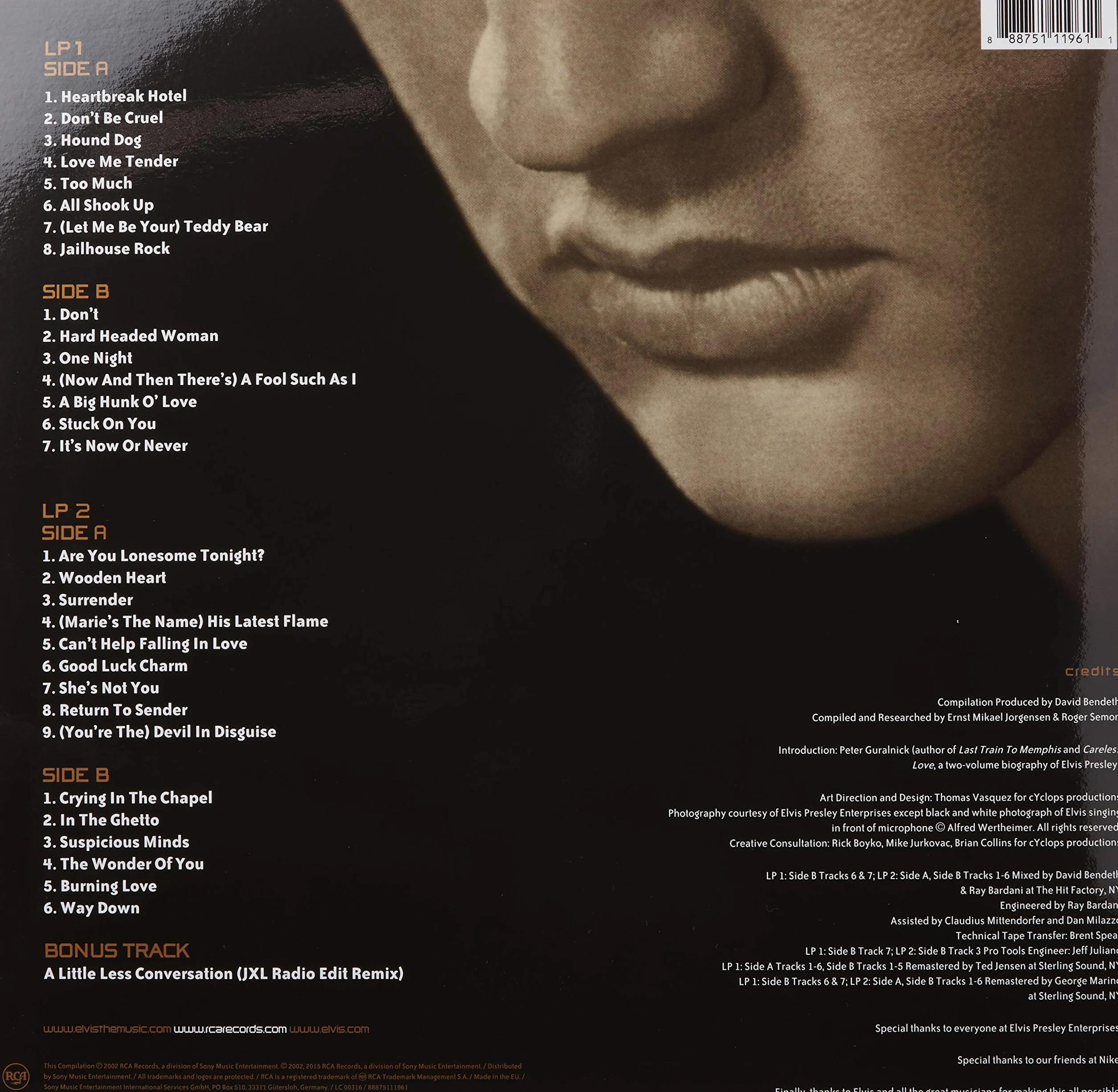 Elvis 30 #1 Hits [Vinyl LP]