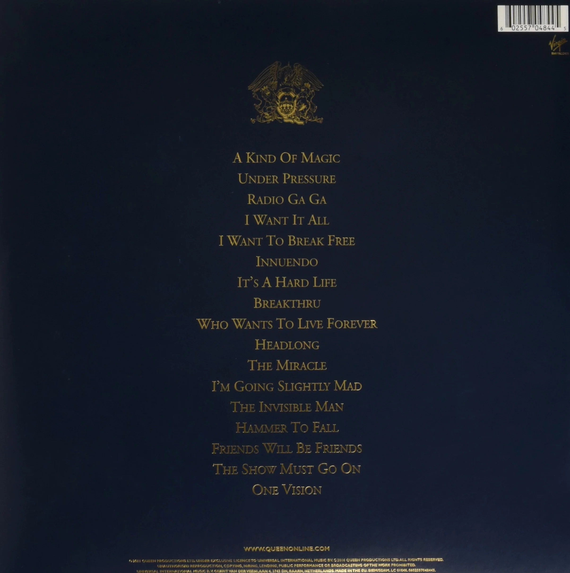 Greatest Hits II Remastered 2011 2LP Vinyl LP