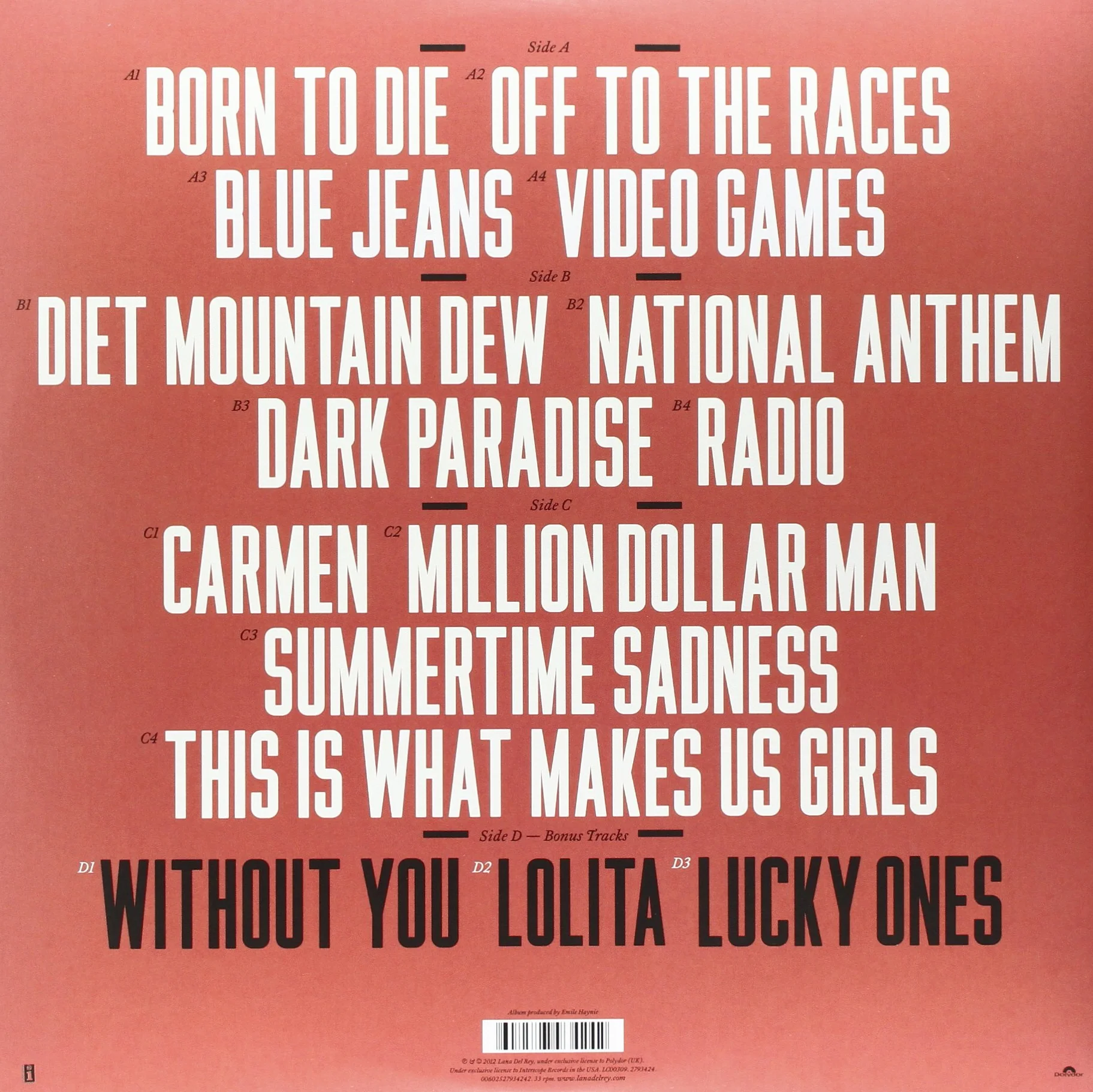 Born to die