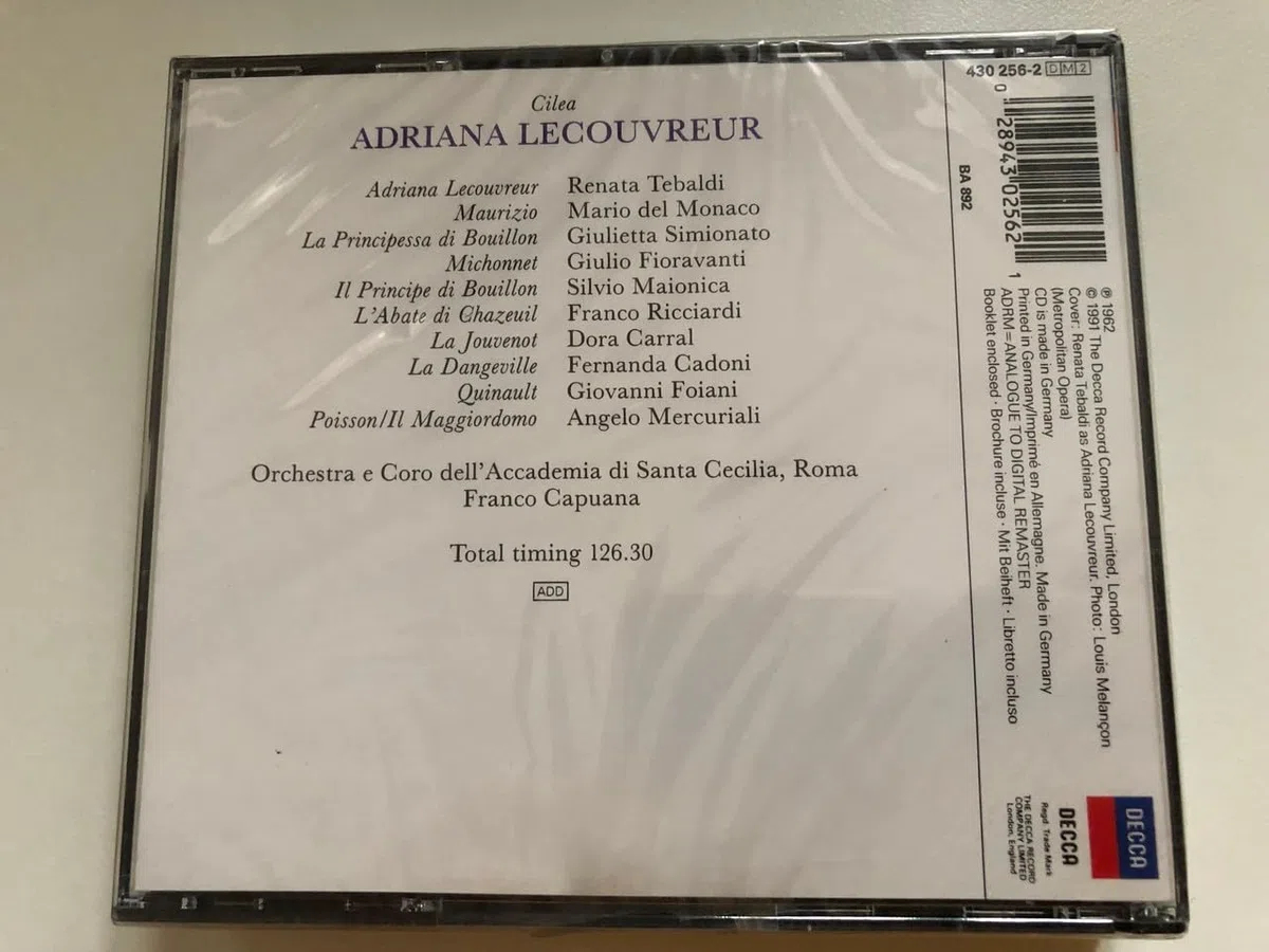 Adriana Lecouvreur (Ga)