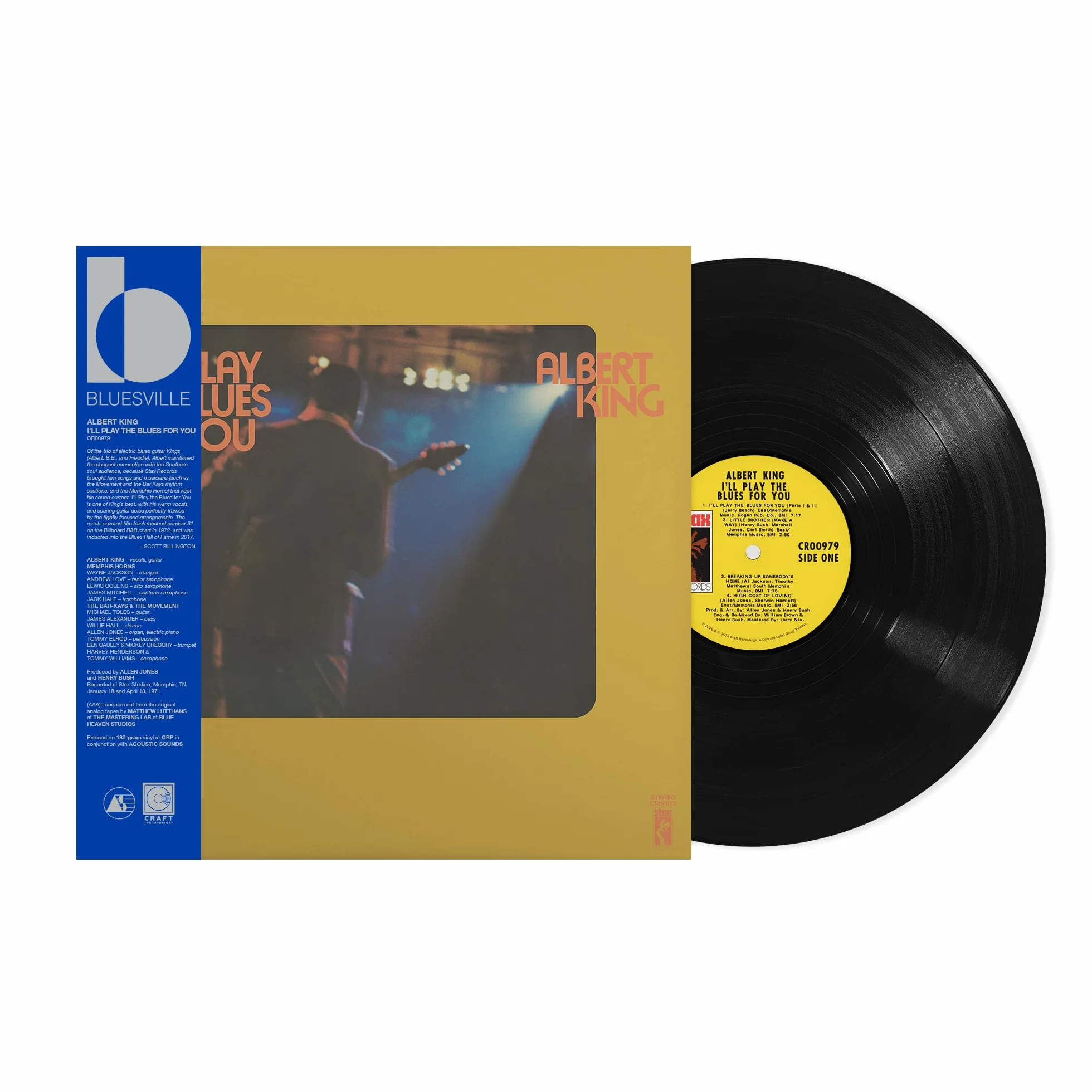 I'll Play The Blues For You (Bluesville/Acoustic Sound Series LP)