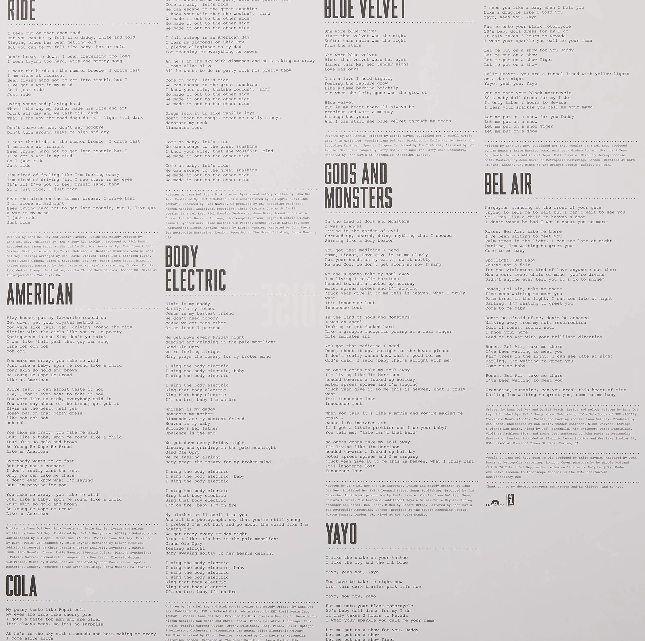 Paradise E.P [Vinyl Single]explicit_lyrics