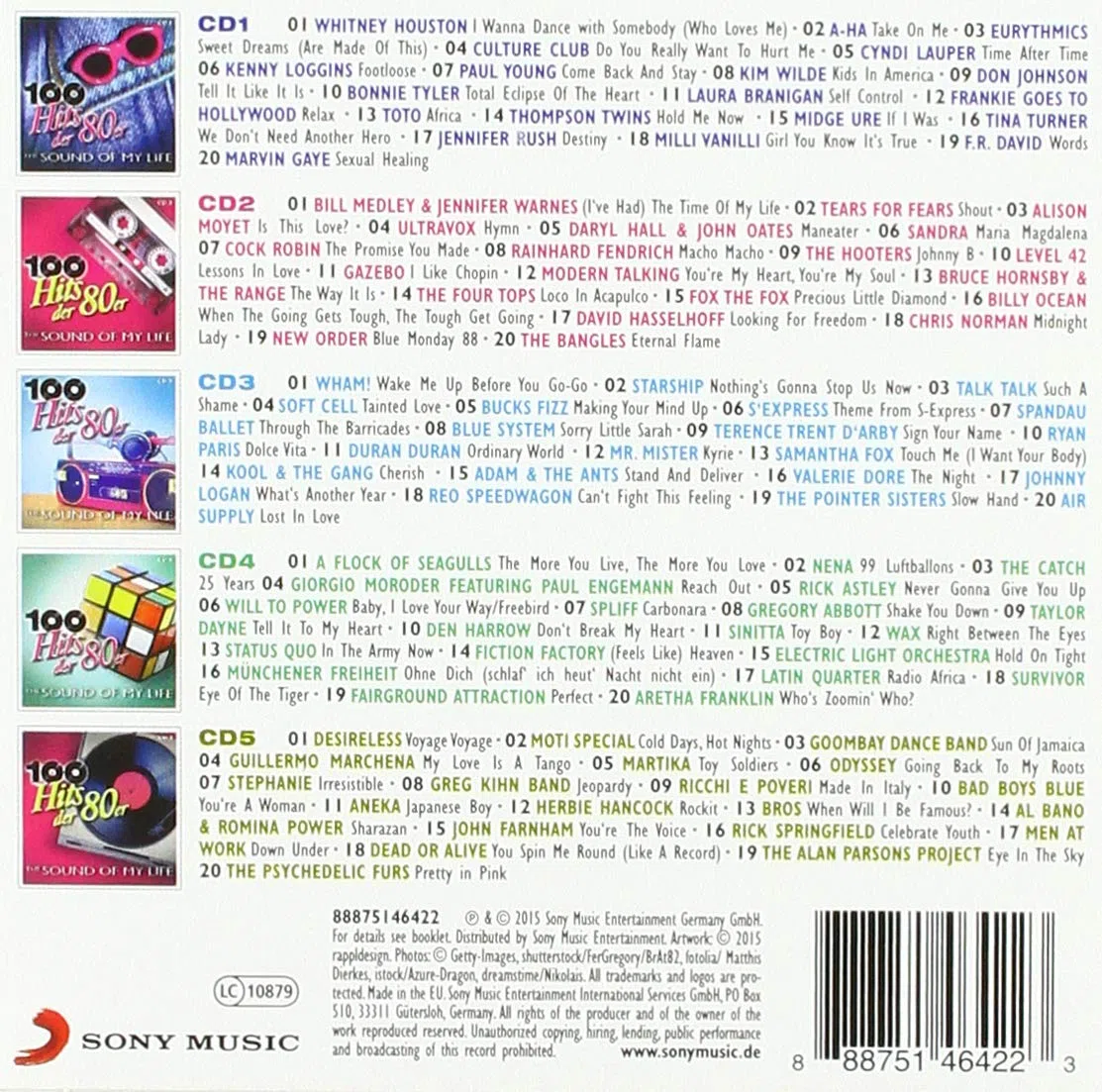 100 Hits der 80er