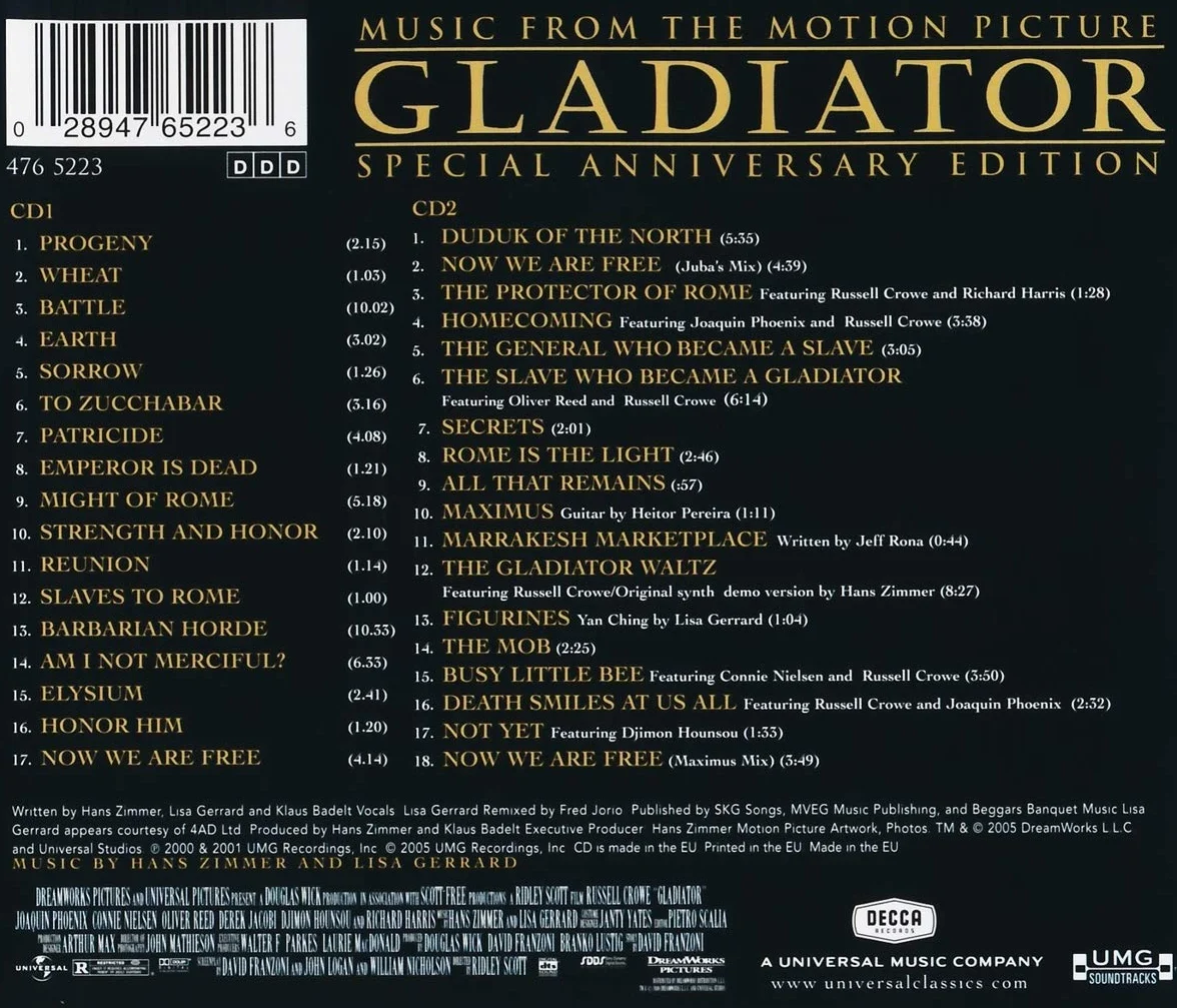Gladiator (20th Anniversary Edition)