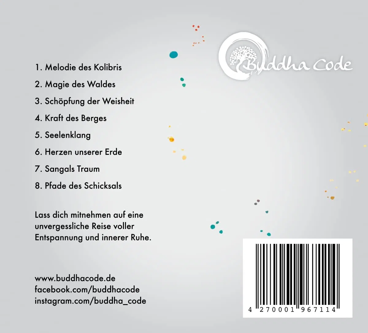 Buddha Code Vol. 3 Entspannungsmusik in 432 Hz für Meditation, Yoga und zum besser Einschlafen (Gemafrei)