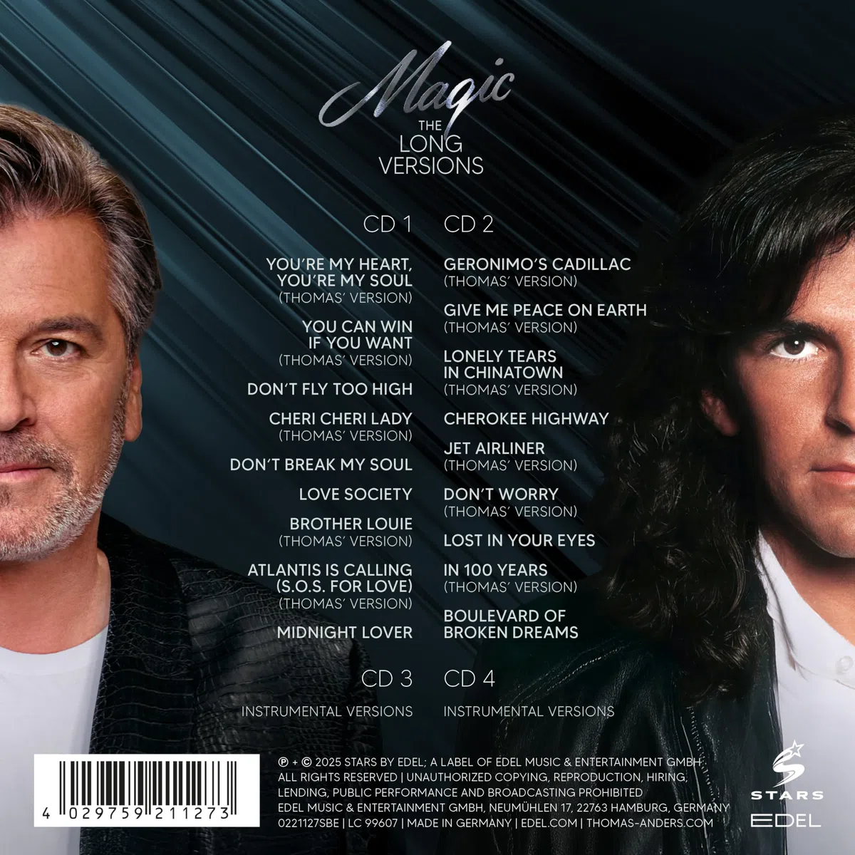 Sings Modern Talking: Magic the Long Versions