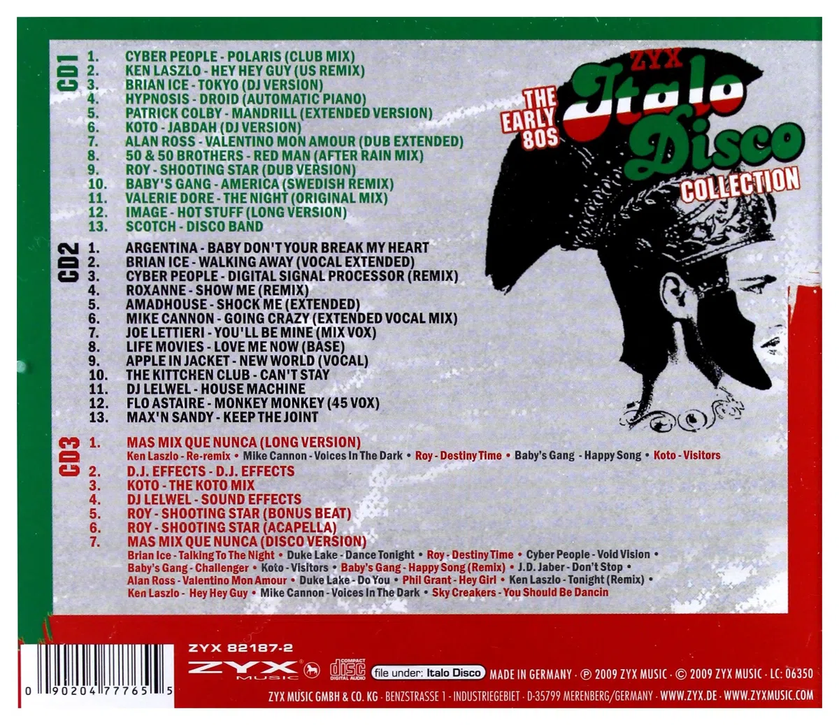 Zyx Italo Disco Collection-the Early 80s