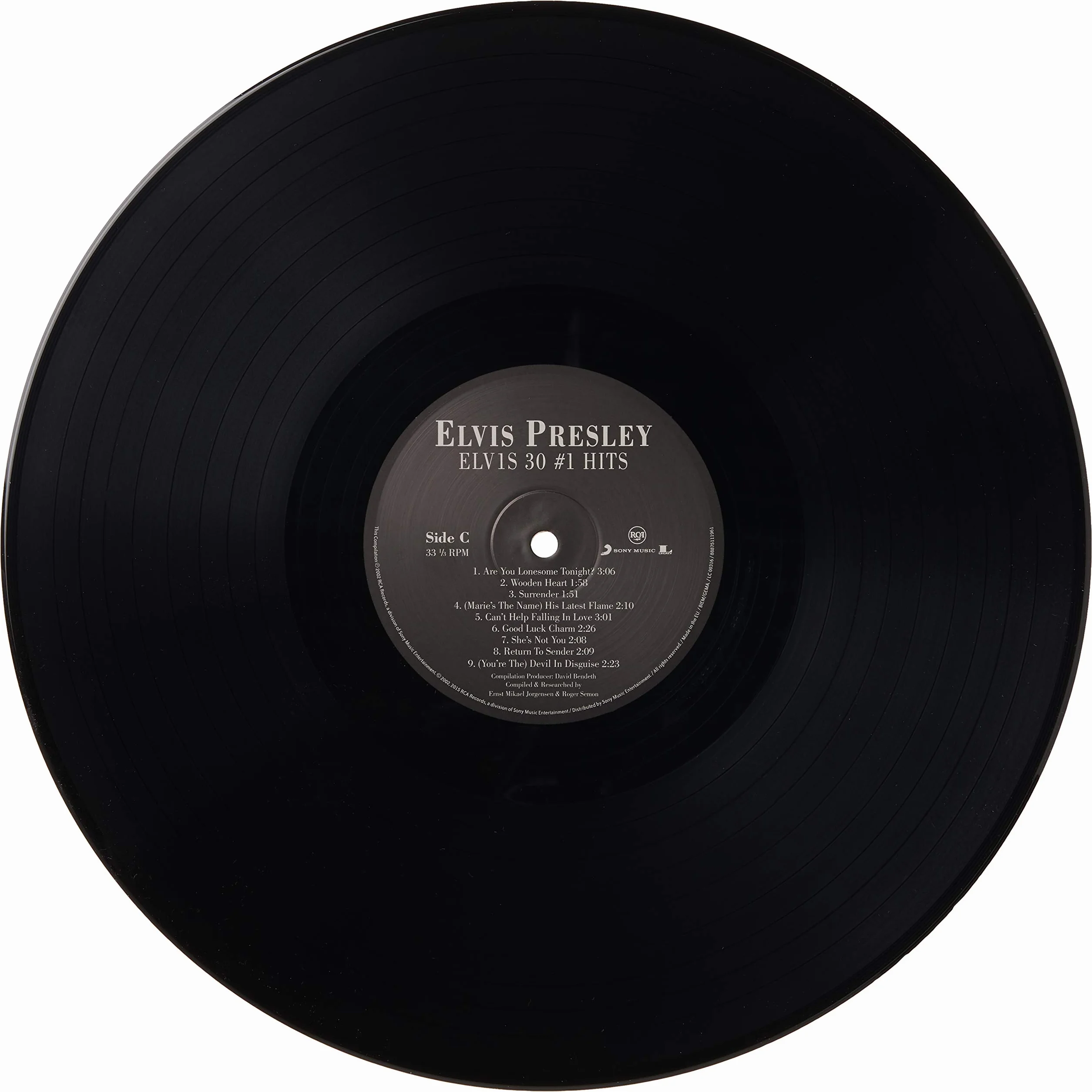 Elvis 30 #1 Hits [Vinyl LP]