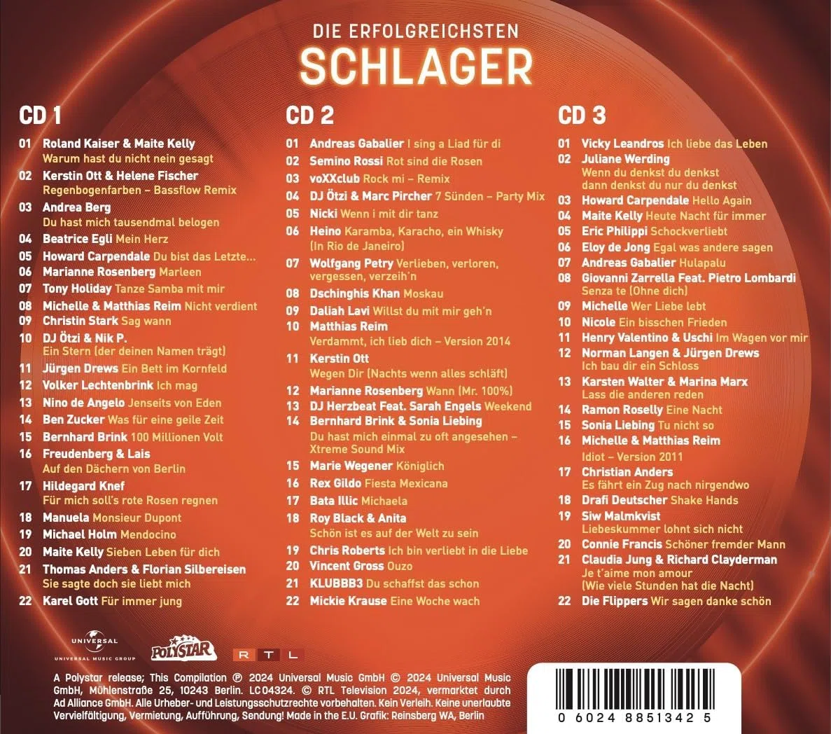 Die Ultimative Chartshow – Die erfolgreichsten Schlager