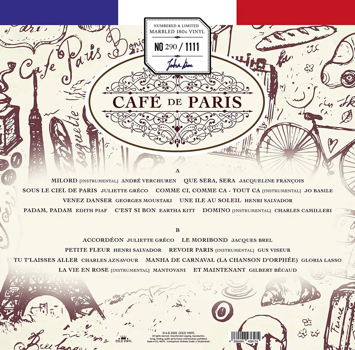 Café de Paris - 180gr. marbled