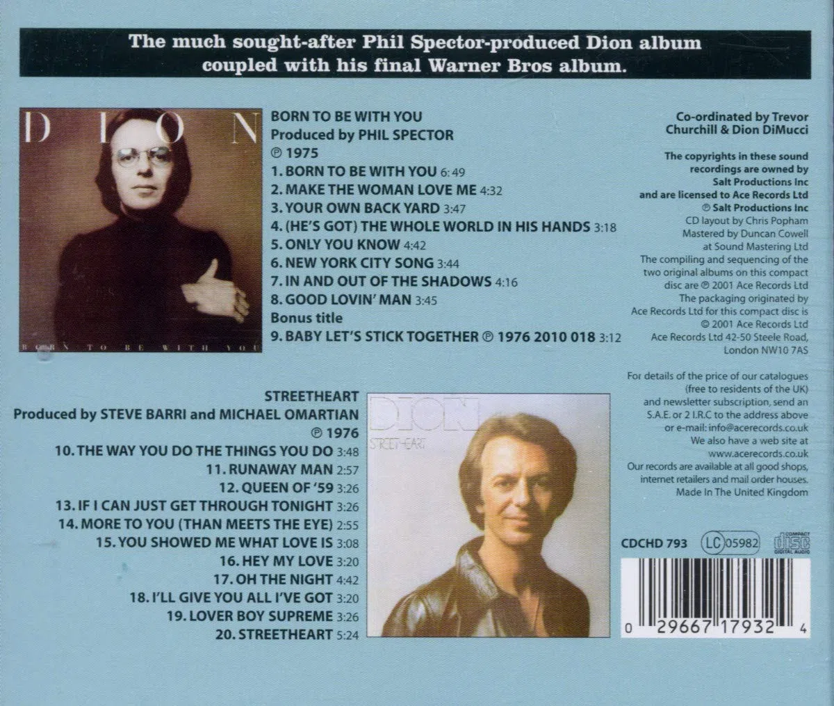 Born to Be With You/Streetheart