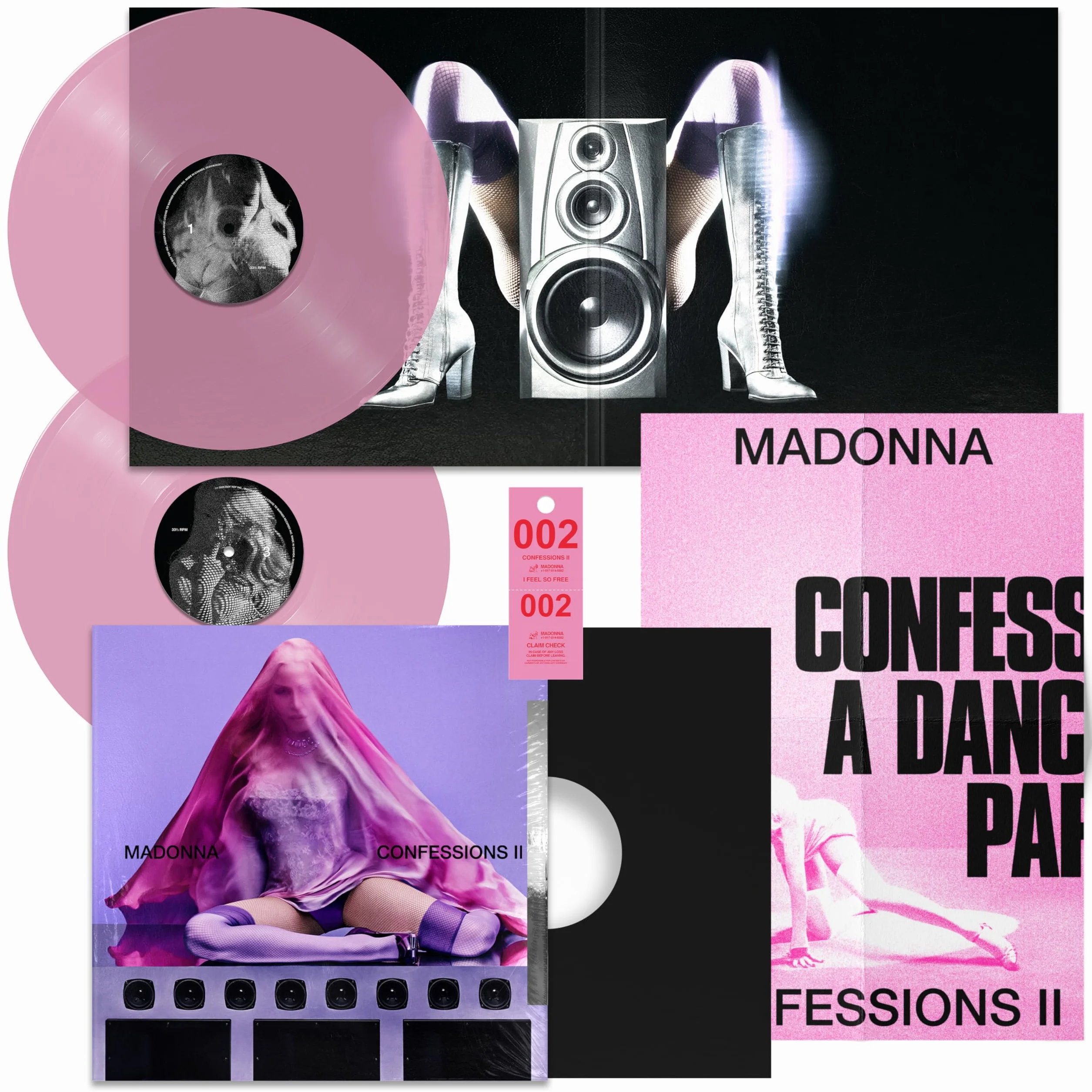 Confessions II (Expanded Translucent Pink Vinyl 2LP Album) [Vinyl LP]
