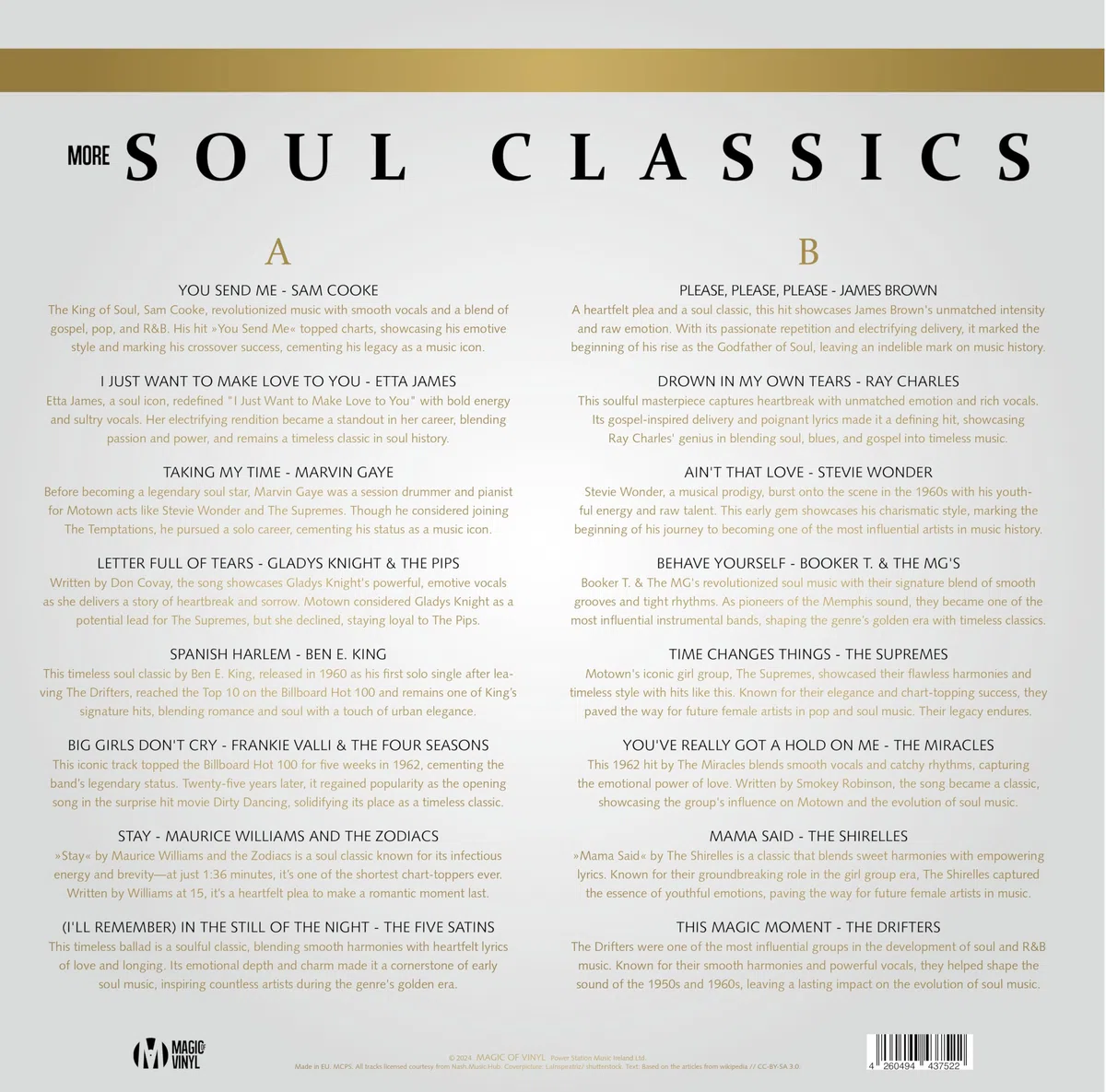 More Soul Classics 180gr. Marbled