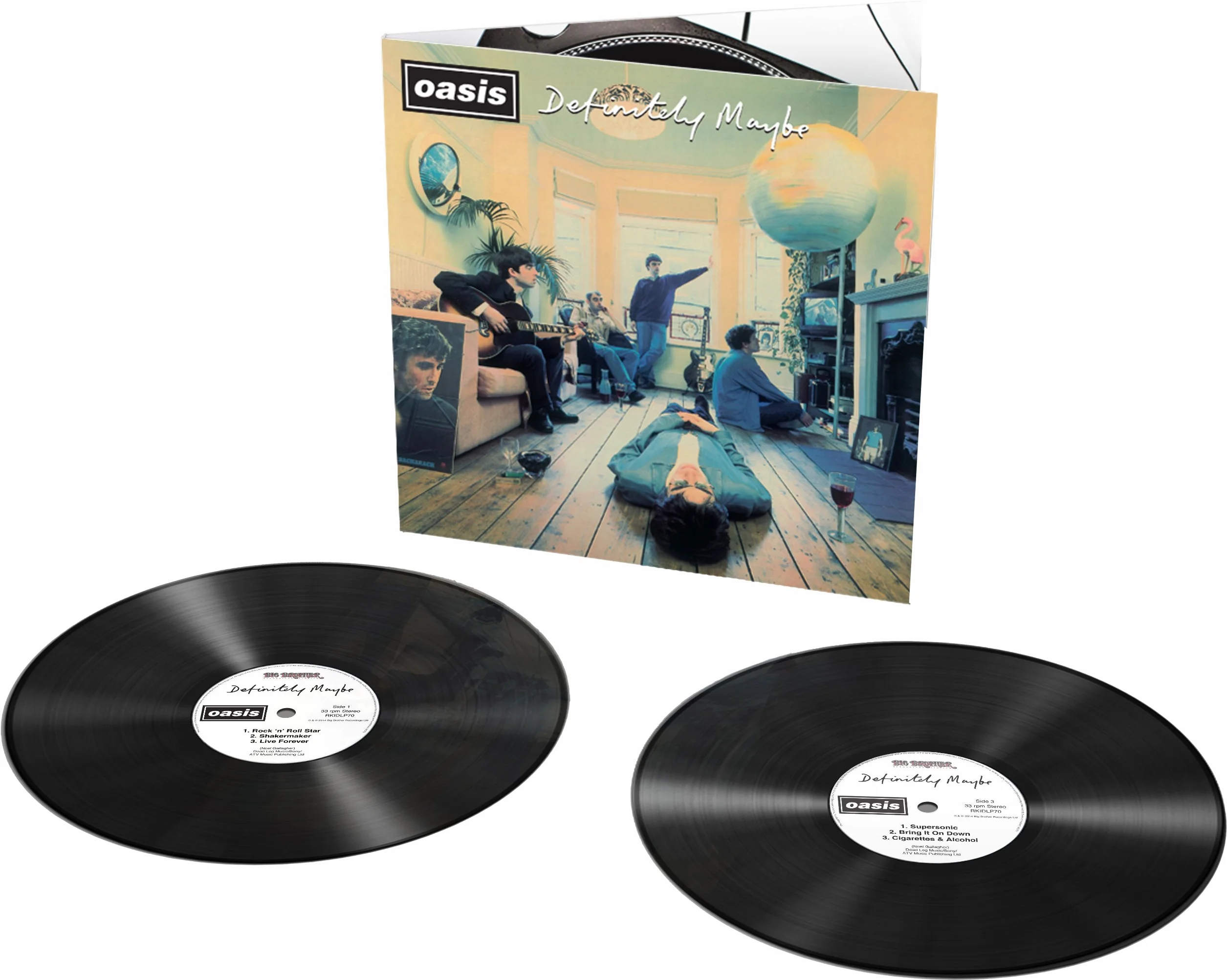 Definitely Maybe (Remastered) [Vinyl LP]