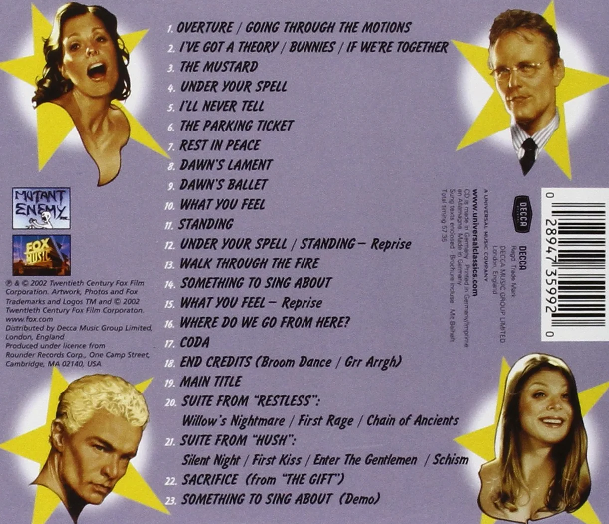 Buffy:"Once More With Feeling"