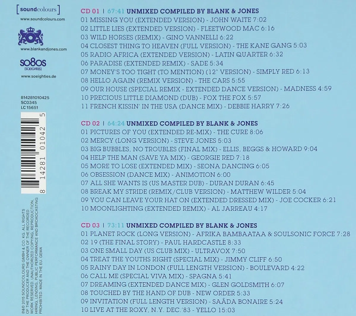 Present So80s (So Eighties) 9 (Deluxe Box)