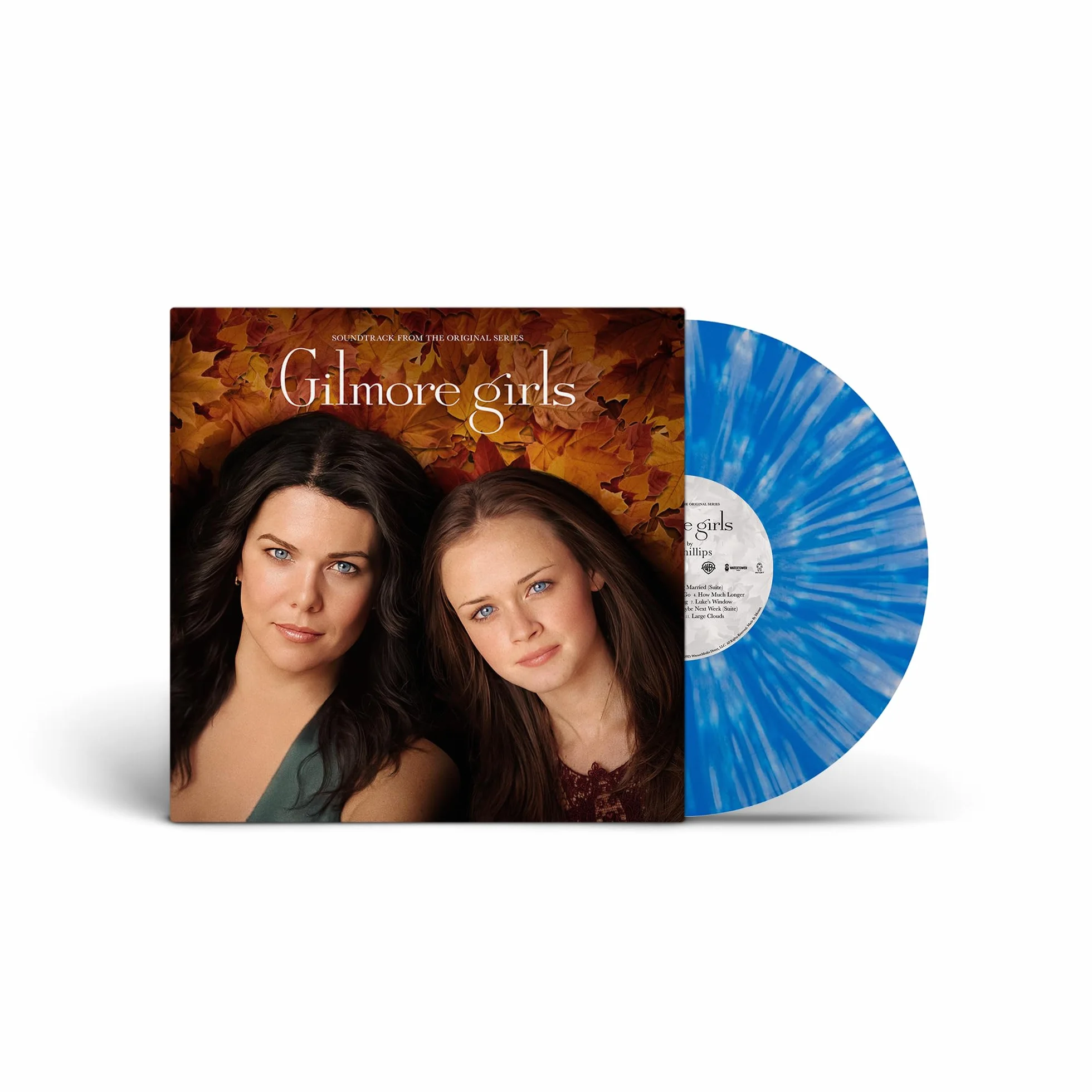 Gilmore Girls Blue and White Splatter Vinyl LP