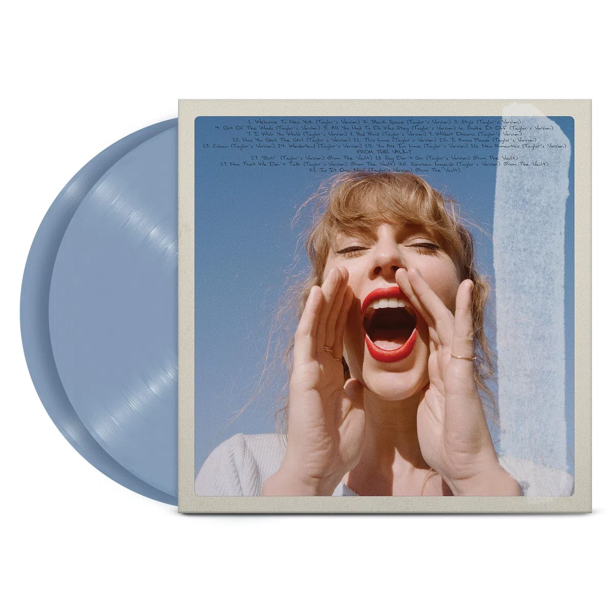 1989 (TAYLORS VERSION) CRYSTAL SKIES BLUE VINYL