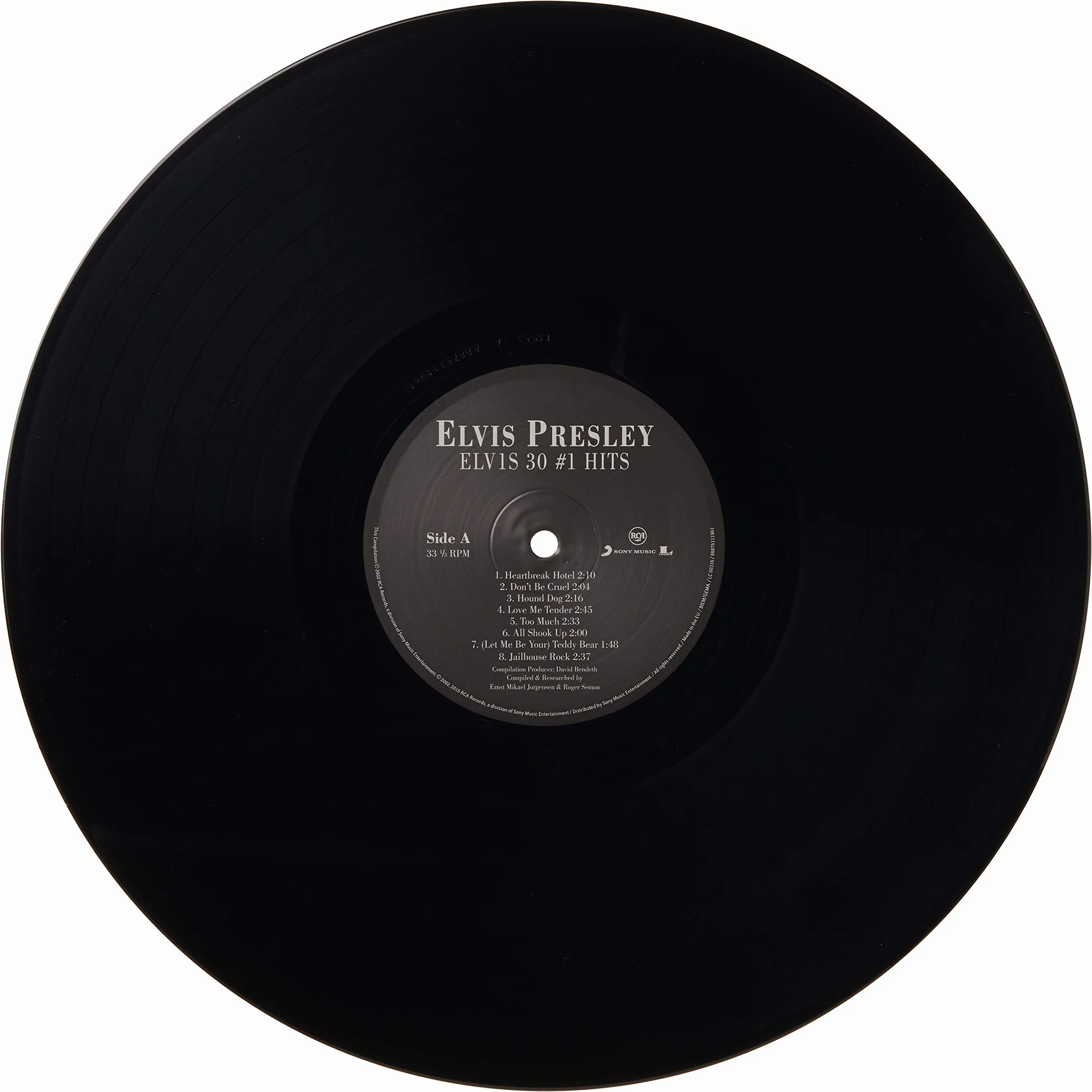 Elvis 30 #1 Hits [Vinyl LP]