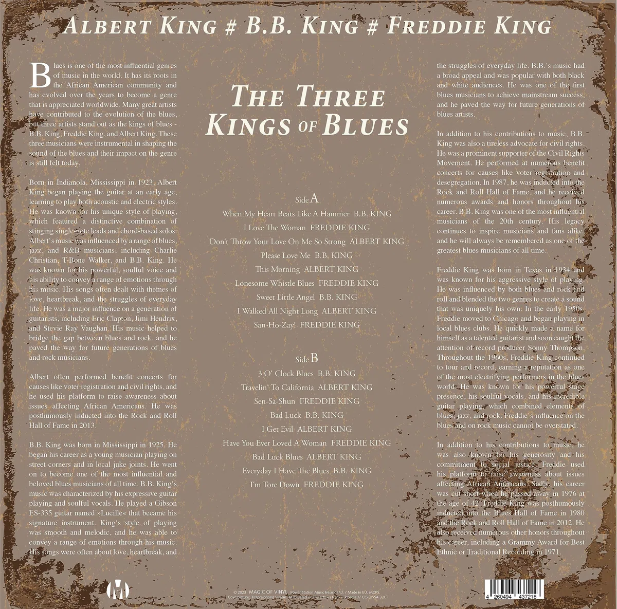 The Three Kings of Blues - Limitiert - 180gr. marbled
