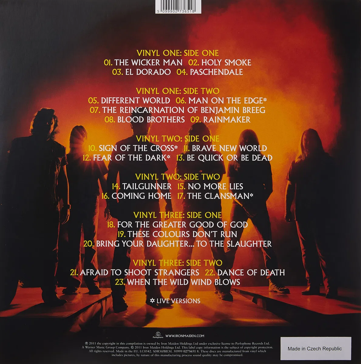 From Fear to Eternity: the Best Of [Vinyl LP]