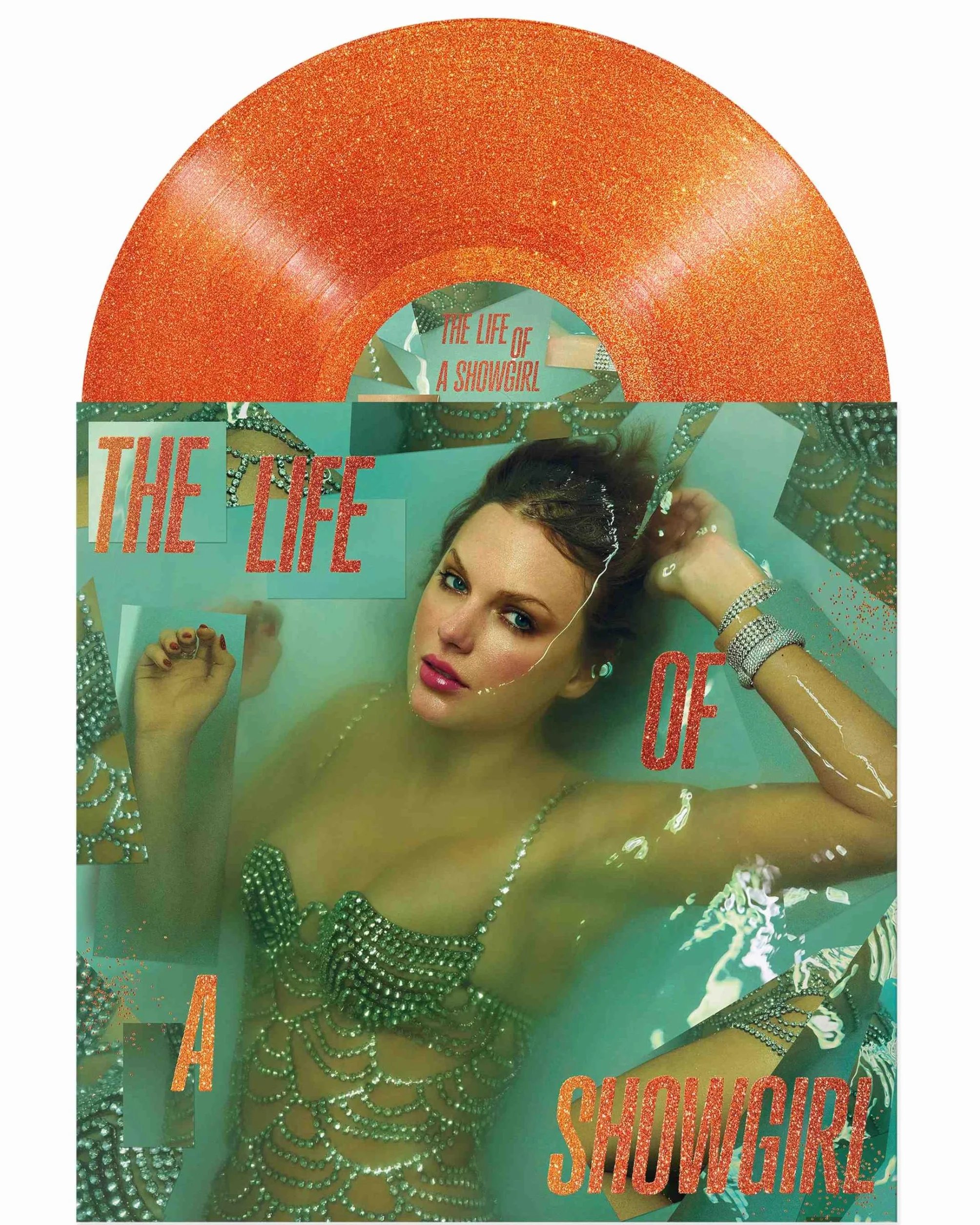 The Life of a Showgirl: Sweat and Vanilla Perfume Portofino Orange Glitter LP