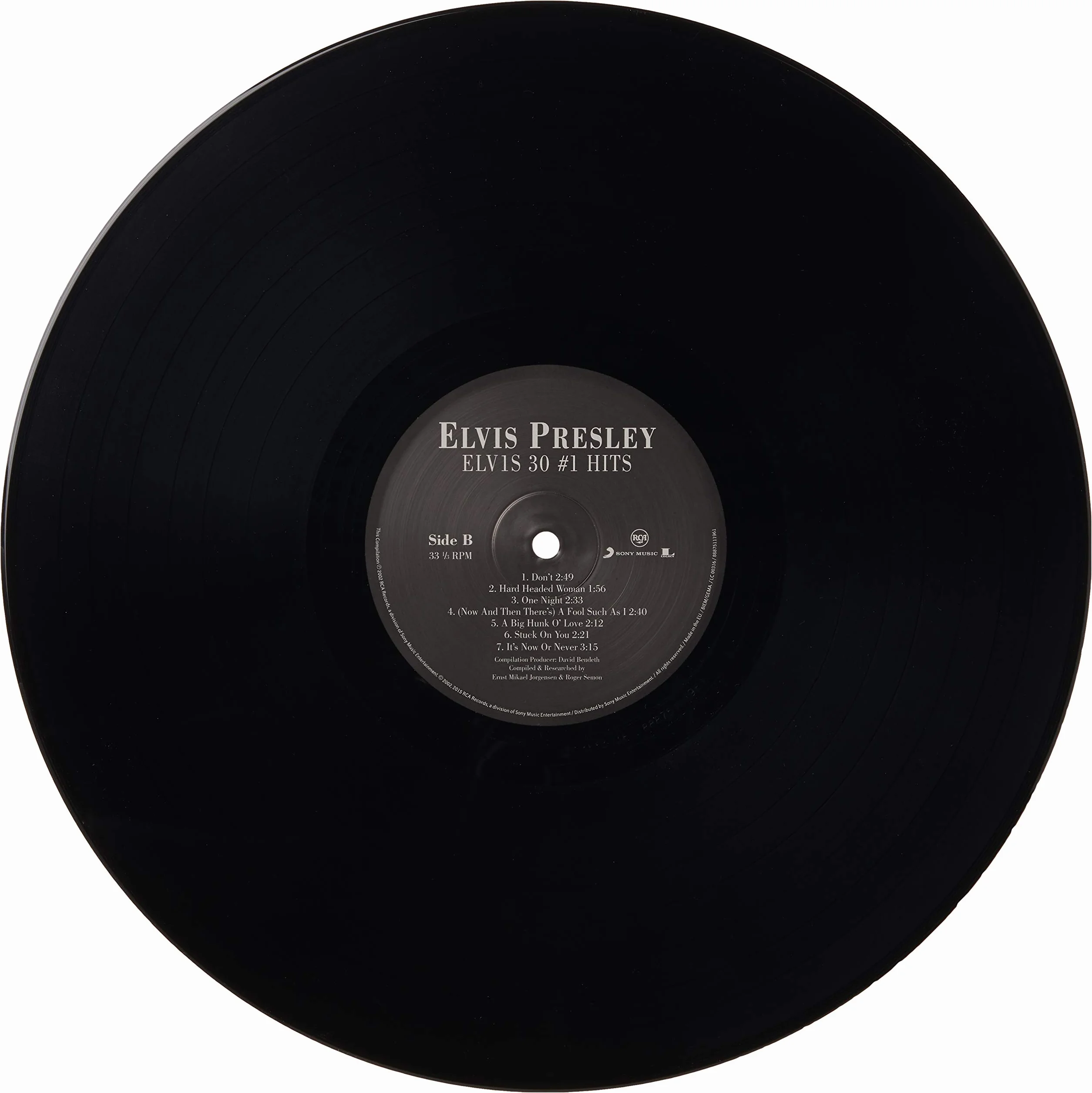 Elvis 30 #1 Hits [Vinyl LP]