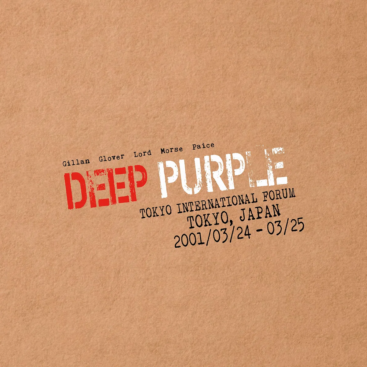 Live In Tokyo (Ltd/Num/Coloured/4LP/180g)